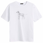 Dime Men's Dots T-Shirt in White