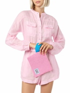 MC2 Saint Barth Pareasy Pink Crinkle Pochette