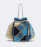 JW Anderson La Mochia Wayuu woven bucket bag