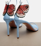 Aquazzura Papillon D'Amour embellished sandals