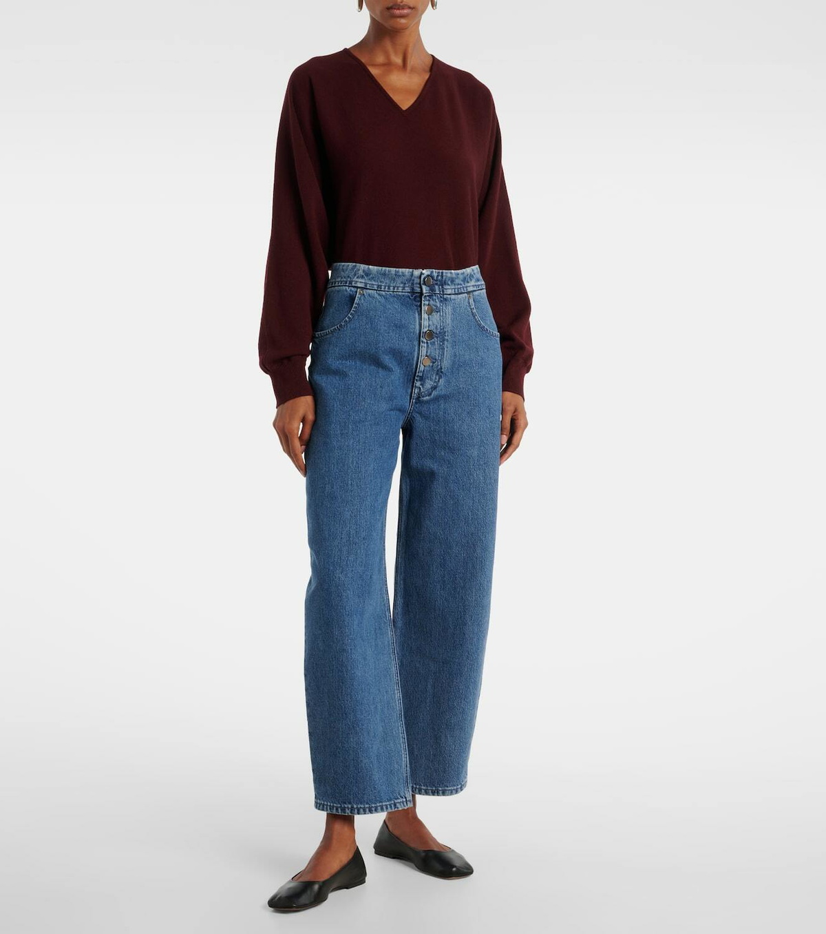 Fforme Barrel-leg jeans