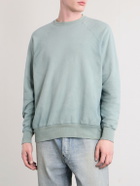 A.PRESSE - Cotton-Jersey Sweatshirt - Green