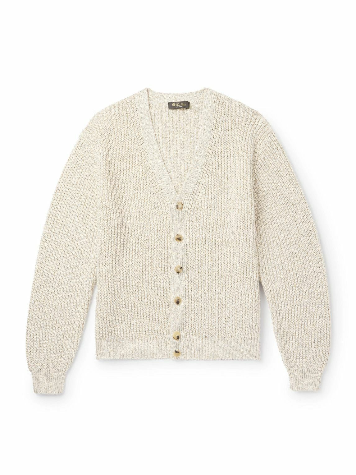 Loro Piana - Girocollo Slim-Fit Cable-Knit Baby Cashmere Loro Piana - Girocollo Slim-Fit Cable-Knit Baby Cashmere