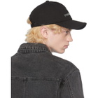 Juun.J Black Fundamental Baseball Cap