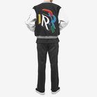 Represent Men's Initial Varsity Jacket in Jet Black