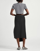Maje Womens Midi skirt in Black