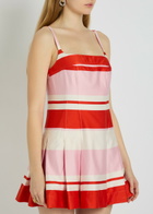 Simkhai Nelly Striped Woven Mini Dress Multicoloured
