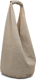 OUR LEGACY Gray & Blue Drip Bag
