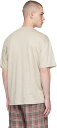 De Bonne Facture Taupe Oversized T-Shirt
