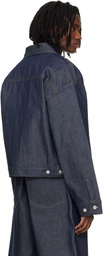 AGOLDE Navy Blaze Denim Jacket