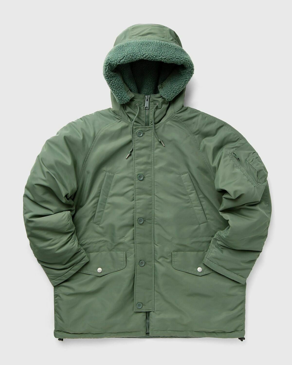 Carhartt Wip Hd Olten Parka Green Parkas