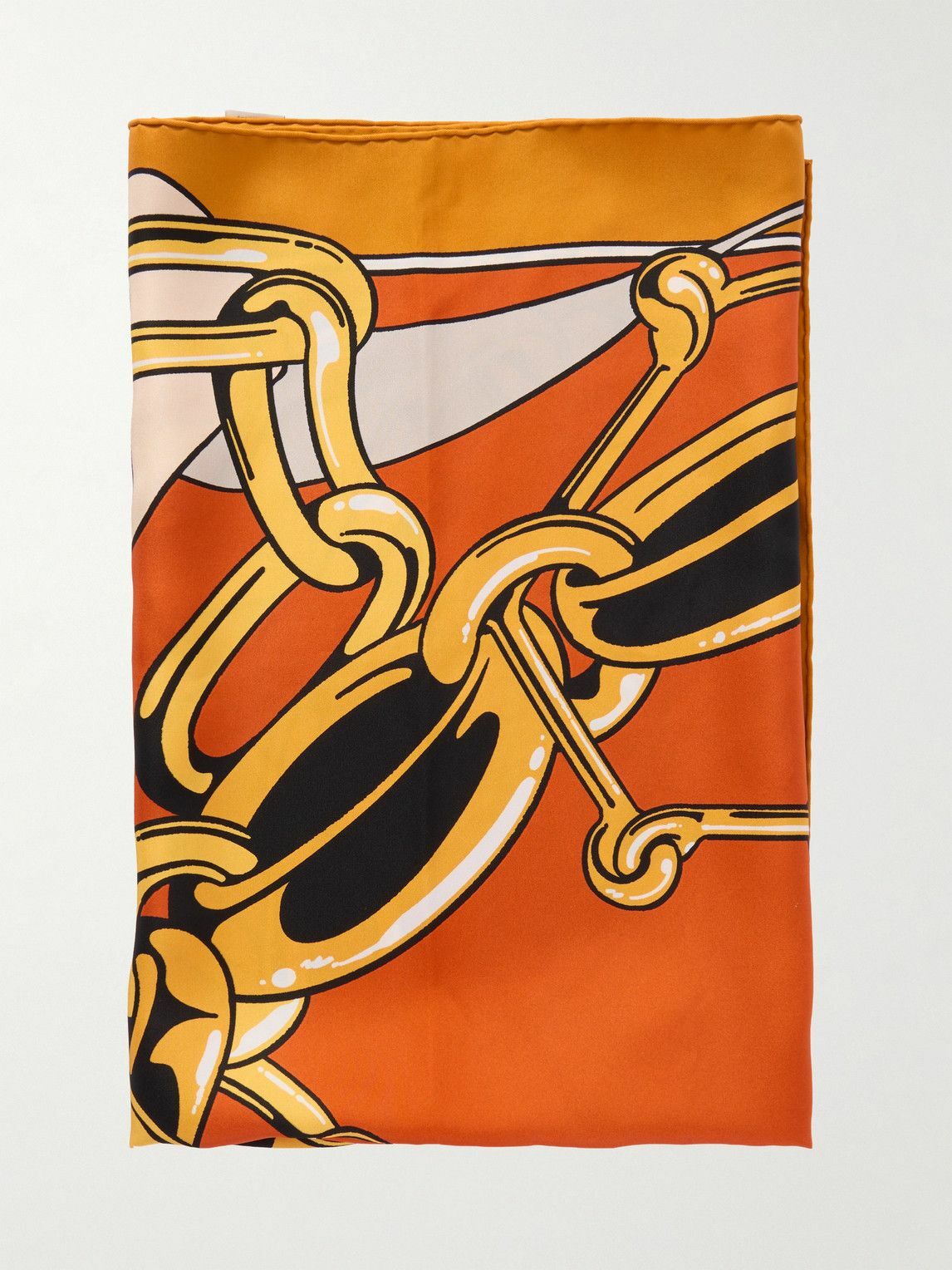 CELINE - Printed Silk Scarf