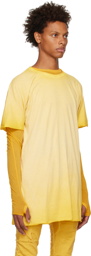 Boris Bidjan Saberi Yellow One Piece T-Shirt