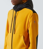 Moncler Grenoble Zip-up fleece hoodie