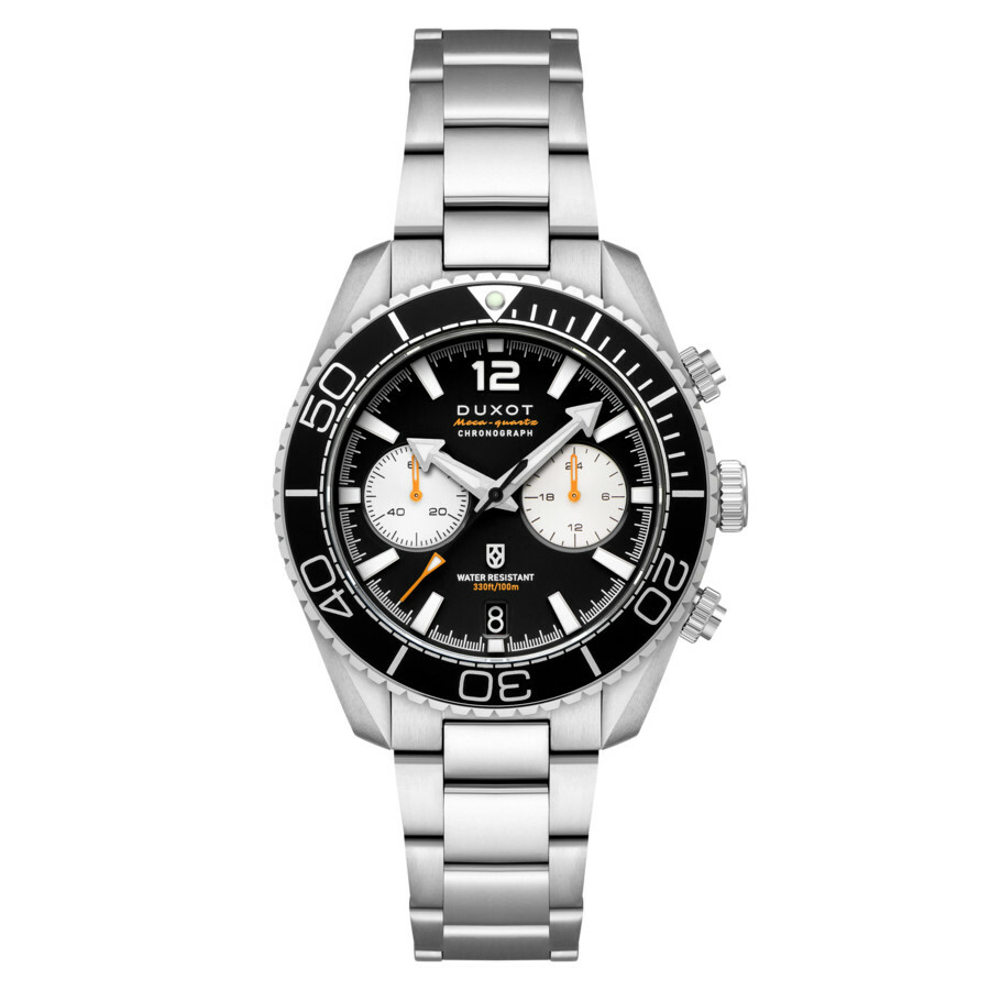 Duxot Tiburon Chronograph Quartz Black Dial Mens Watch DX-2062-33