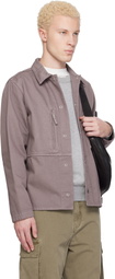 Stone Island Purple 1200001 Light Bull Denim Jacket