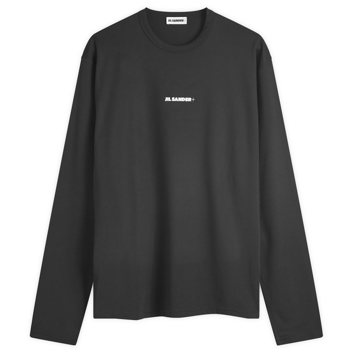 Jil Sander Men's Plus Long Sleeve Active T-Shirt in Black