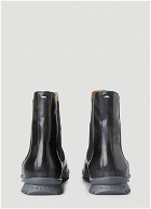 Brushed Chelsea Boots in Black
