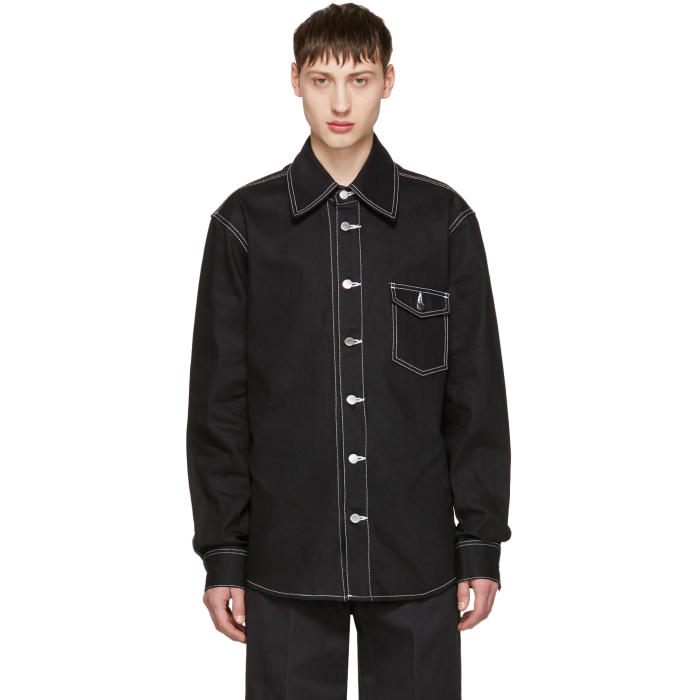 Photo: Ambush Black Denim Overshirt