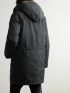 Yves Salomon - Cotton-Blend Twill Parka with Detachable Shearling Liner - Black