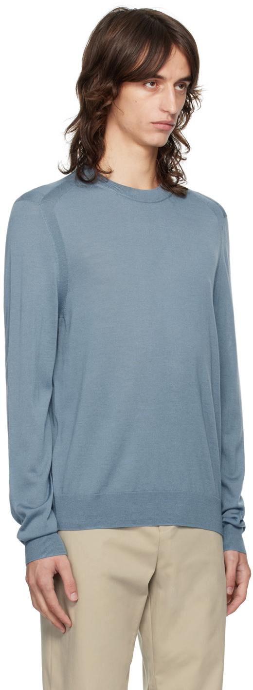 Paul Smith Blue Crewneck Sweater
