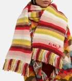 Alanui - Under the Northern Sky wool-blend scarf