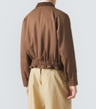Giorgio Armani Silk bomber jacket