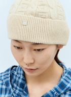 Acne Studios Cable Knit Beanie Hat
