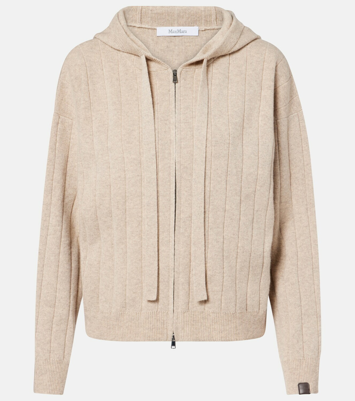 Max Mara Rubiera cashmere zip-up hoodie