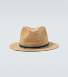Borsalino Argentina crochet straw fedora