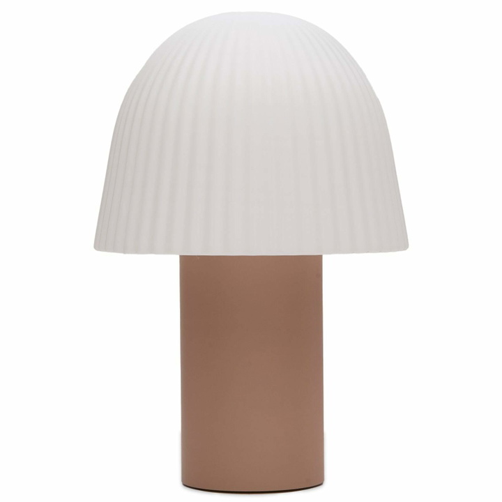 Photo: ferm LIVING Frill Portable Lamp in Rose/White 