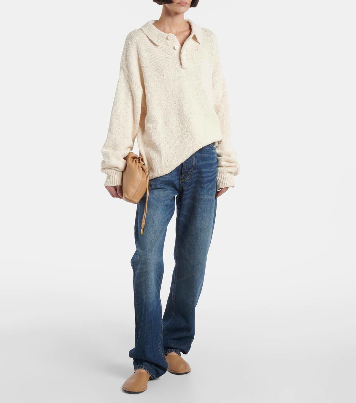 Aya Muse Cotton rugby shirt