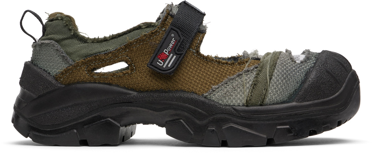 Magliano Gray & Khaki U-Power Scandy Sneakers Magliano