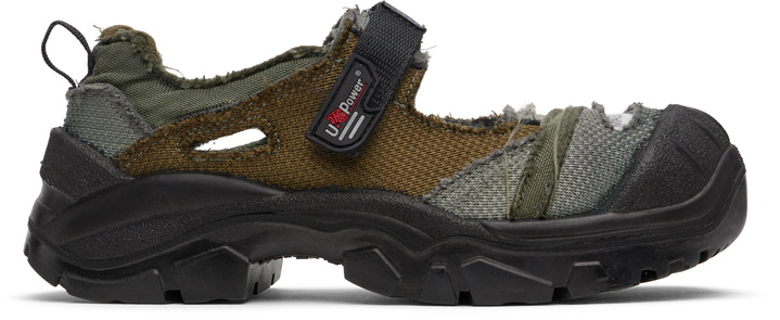 Photo: Magliano Gray & Khaki U-Power Scandy Sneakers