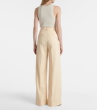 Rebecca Vallance Rowan high-rise wide-leg pants