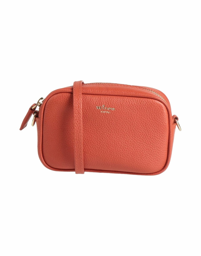 Photo: Kiton Womens Cross-body bag in Tomato red