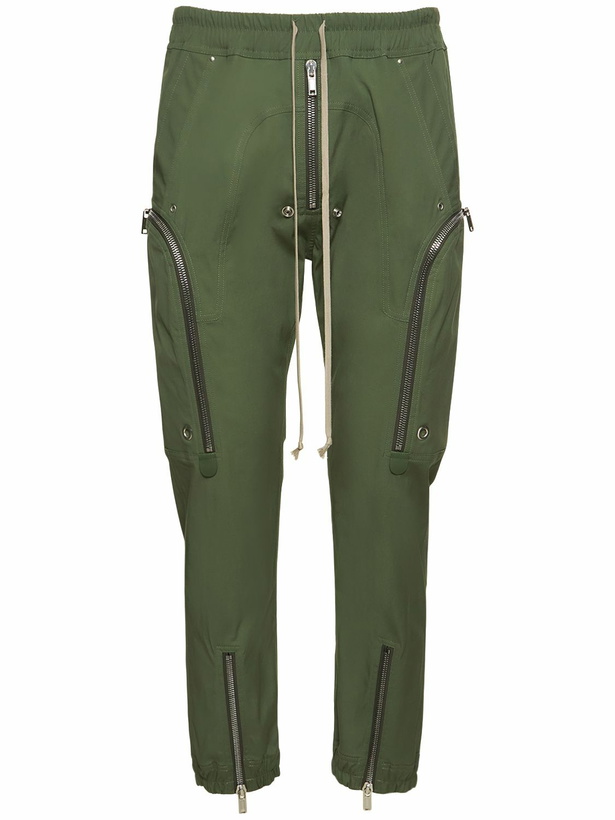 Photo: RICK OWENS - Bauhaus Heavy Stretch Cotton Cargo Pant