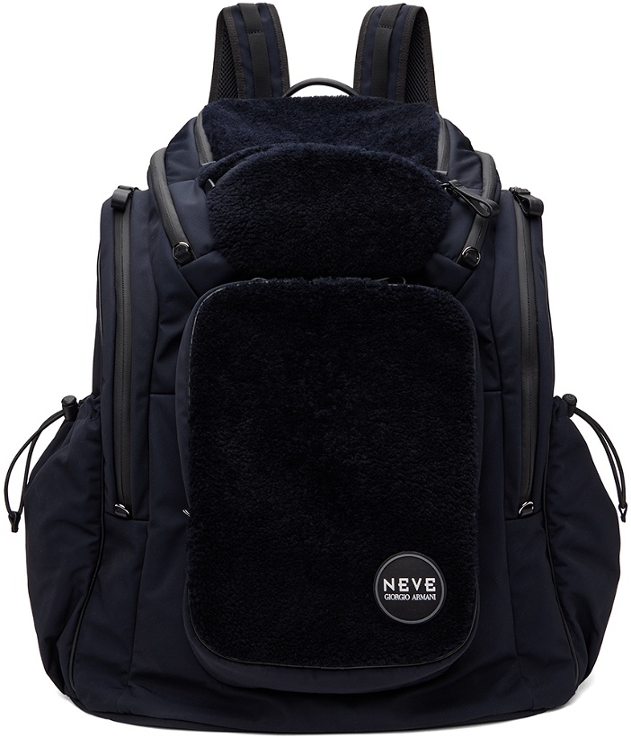 Photo: Giorgio Armani Black Neve Oversized Backpack