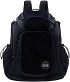 Giorgio Armani Black Neve Oversized Backpack