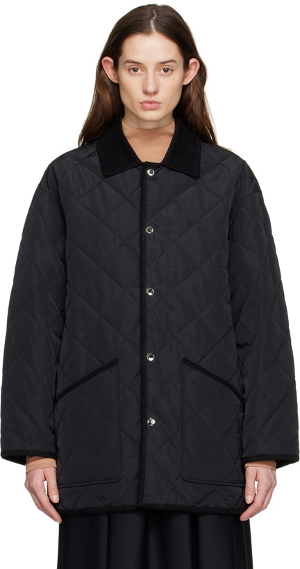 Photo: Filippa K Black Quilted Reversible Jacket