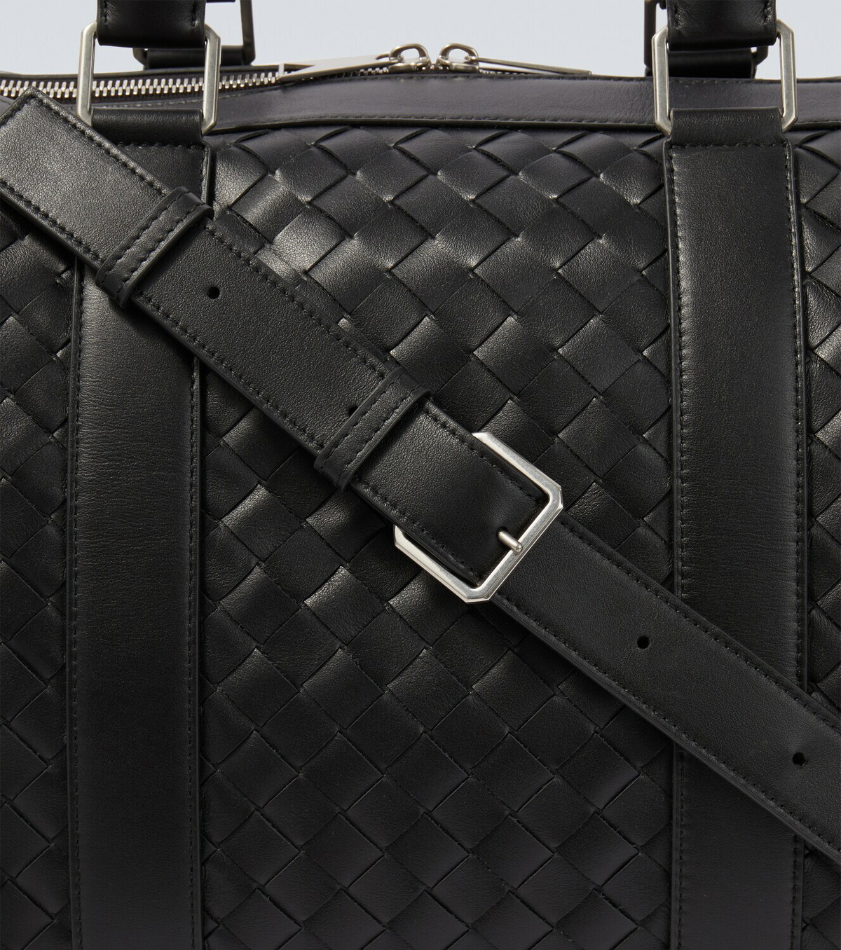 Bottega Veneta Intrecciato leather duffel bag