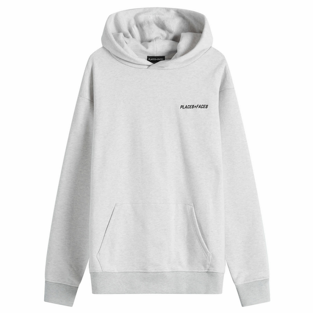 PLACES+FACES Men's Contrast Stitch Hoodie in Red PLACES+FACES