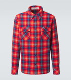 God's True Cashmere Checked cashmere shirt
