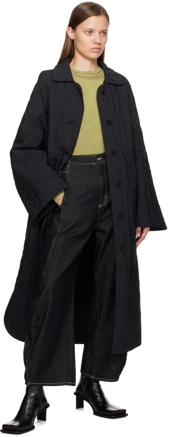 HENRIK VIBSKOV ロング ジャケット コート　　72-0425-4F HENRIK VIBSKOV ”Mixer Long Coat” « pain