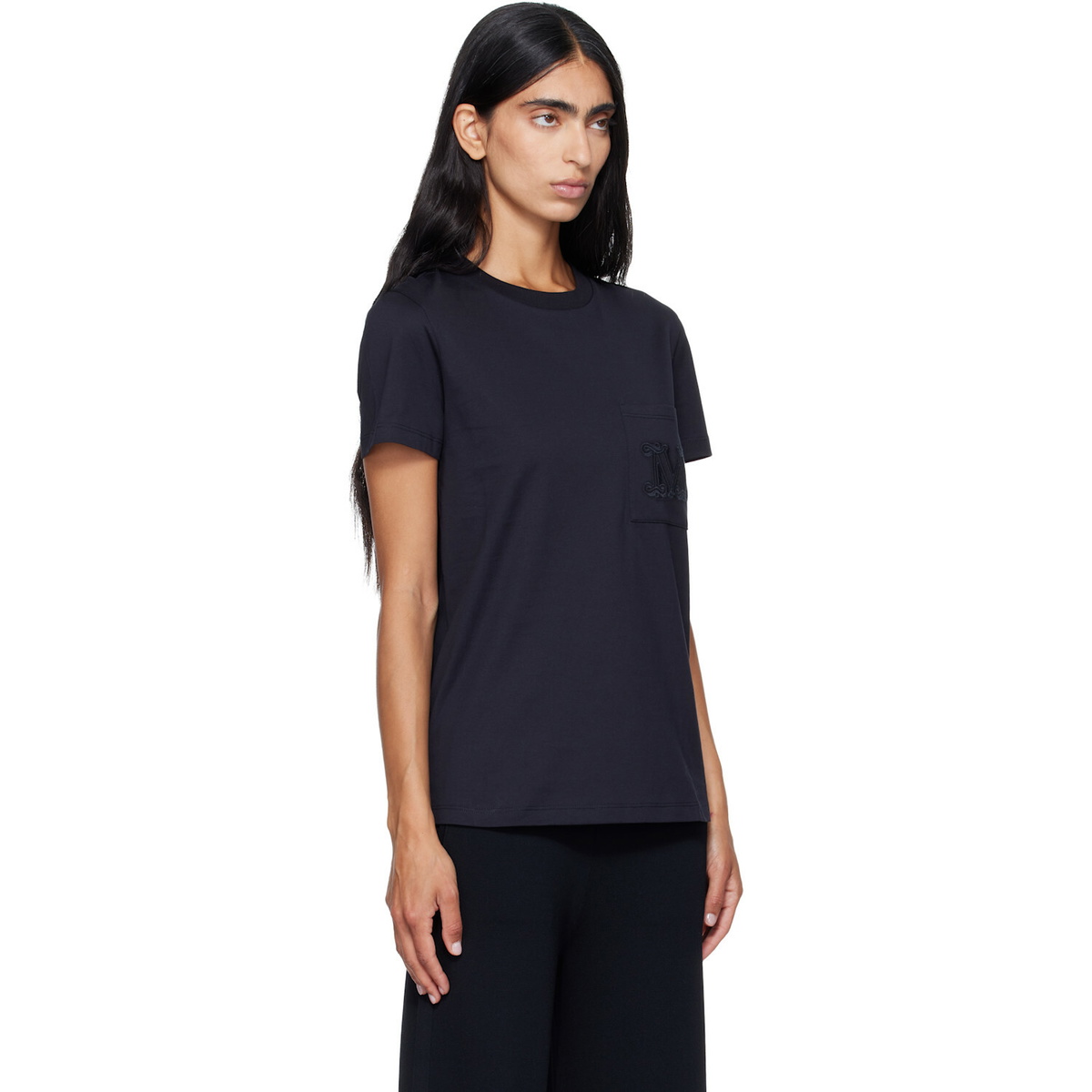 Max Mara Black Papaia T-shirt