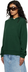 Acne Studios Green Cashmere Hoodie
