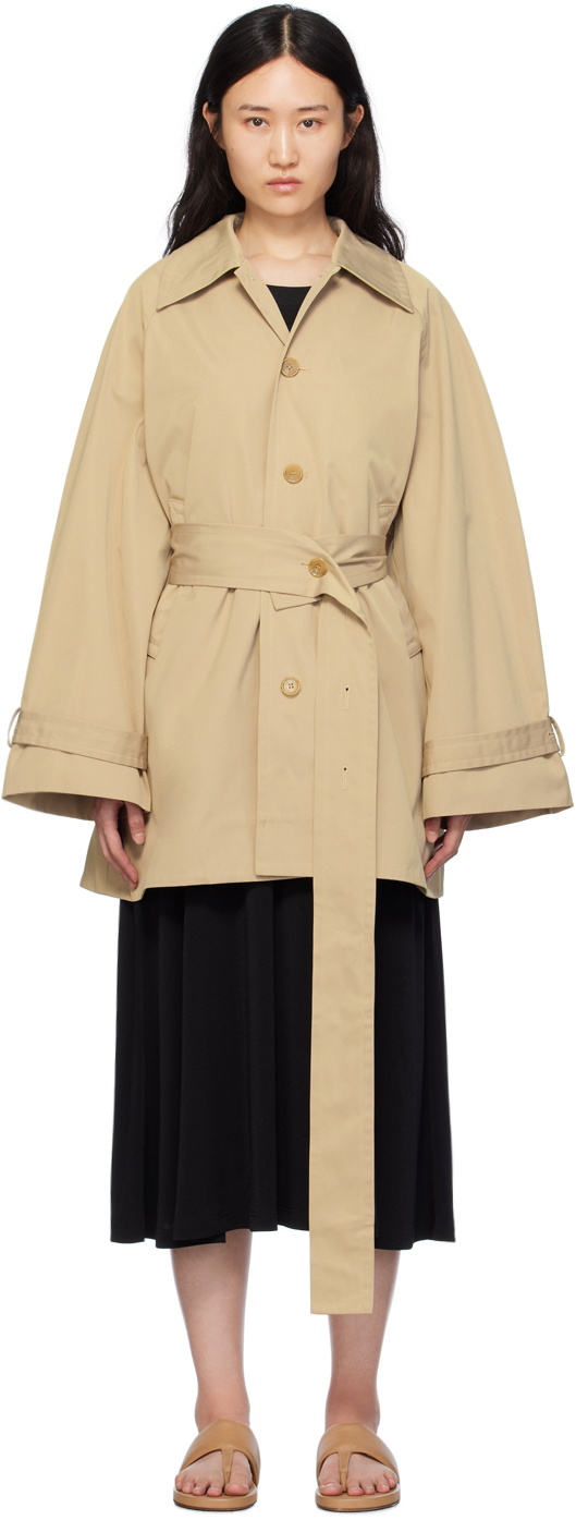 Birrot Beige Car Coat
