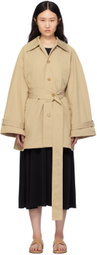 Birrot Beige Car Coat
