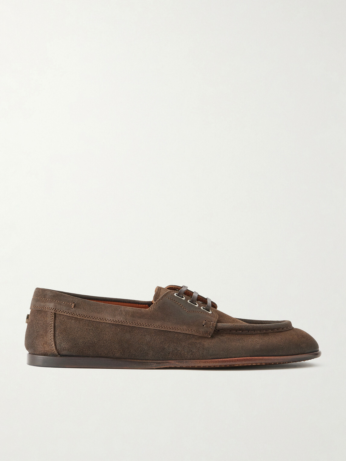 Dolce&Gabbana - Crosta Suede Loafers - Brown