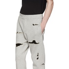 Alexander McQueen Grey Organic Brushed Back Jersey Lounge Pants